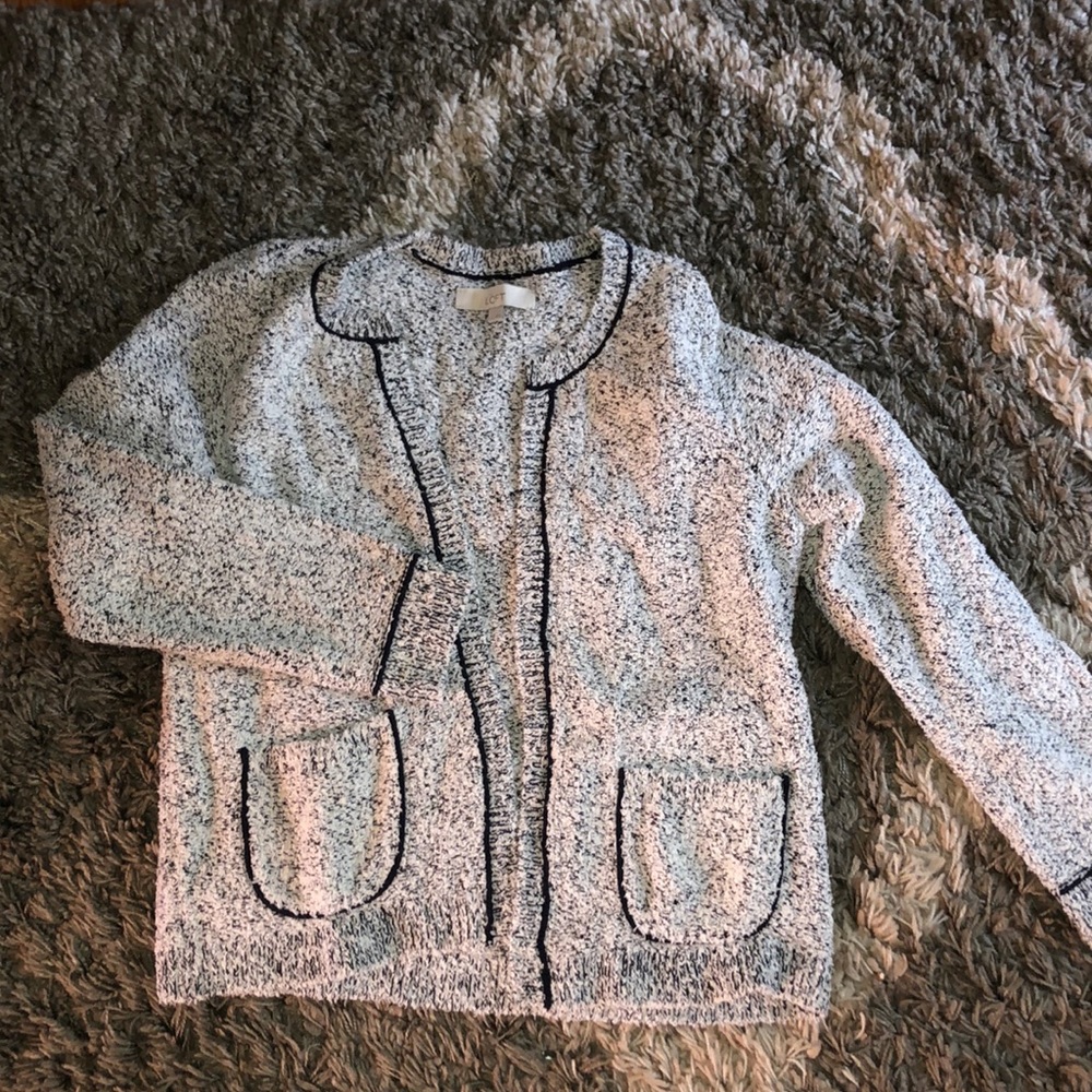 loft short cardigan